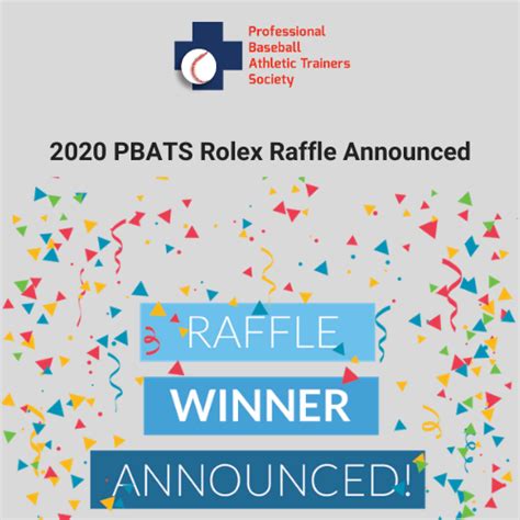 rolex raffle 2020|2020 Rolex Raffle Winners Officially Announced .